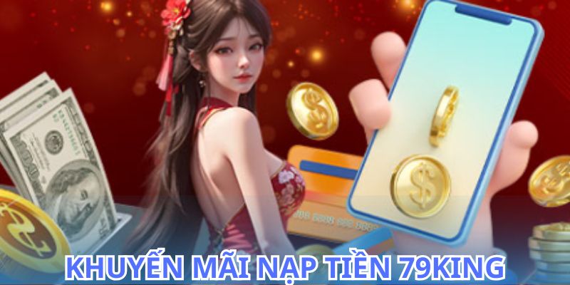 Nạp tiền 79King: Những bước chuyển tiền vào nhà cái siêu tốc 6 Cách nạp tiền 79King cùng với khuyến mãi siêu khủng